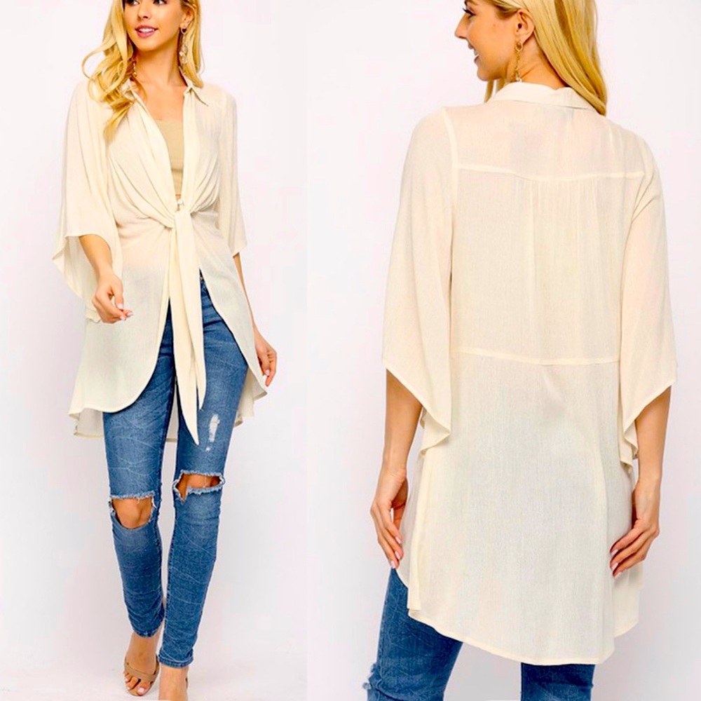 Bell Sleeve Cardigan